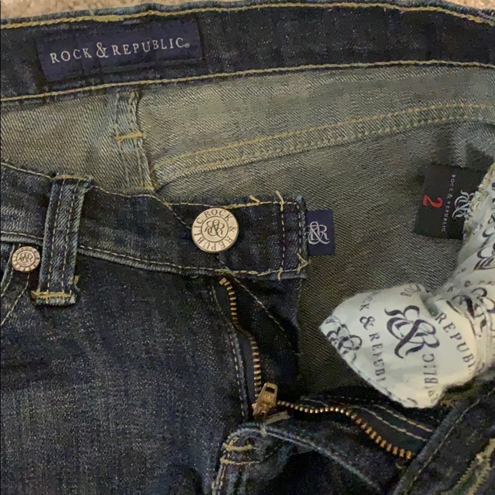 Rock & Republic Straight Leg Jeans